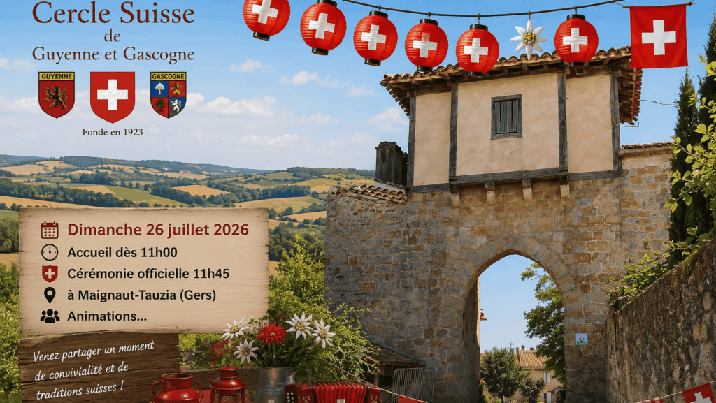 Les célébrations de la fête nationale suisse en France…