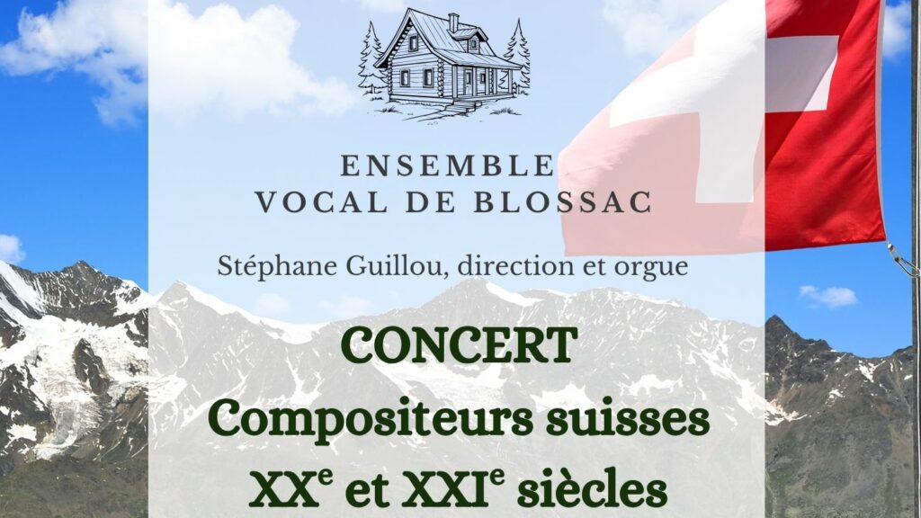 Concert proposé par l&rsquo;Amicale culturelle suisse de Bretagne…